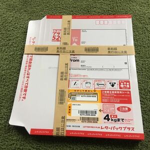 【送料無料】新レターパックプラス（520円）30枚