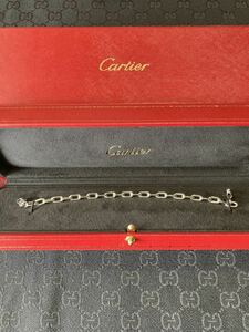 Cartier カルティエ スパルタカス ブレスレット 18金ホワイトゴールド！　USED!!!