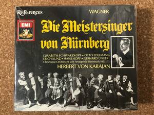 【4CD】カラヤン　ワーグナー ニュルンベルクのマイスタージンガー　1951年　バイロイト　 CHS 7635002 MONO