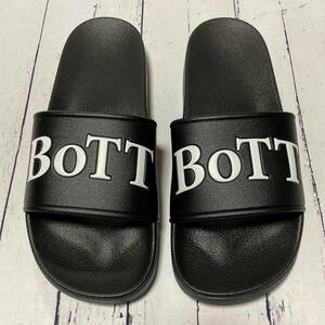 【BOTT × WISM】 OG Logo Shower Sandals Lサイズ（25～26cm） 送料込み/別注/ブラック/22SS/新作/シャワーサンダル/春夏/ベイクルーズ