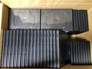 【送料無料】 美品 DVDトールケース 85枚セット(２枚収納用35枚/３枚収納用25枚/４枚収納用25枚) 空ケース ディスク 収納