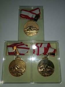 水泳 スイミング 大会 表彰メダル 5㎝ 3個