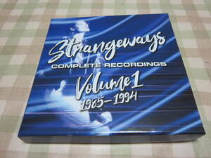 2022年発売　STRANGEWAYS　COMPLETE RECORDING VOLUME　1 1985-1994　４CDBOX　