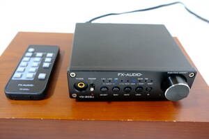 FX-AUDIO- YD-202J『ブラック』デュアルモノラル駆動式デジタルプリメインアンプ USB 入力 DAC 内蔵アンプ