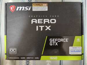 msi AERO ITX GEFORCE GTX1650
