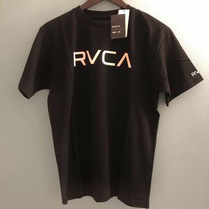 RVCA Tシャツ ルーカ ルカ ロゴ 半袖 ビッグロゴ ブラック Lサイズ BLACK ティーシャツ