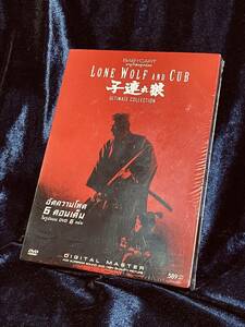 若山富三郎 映画 子連れ狼 コンプリートDVD 6枚組 海外版DVD 