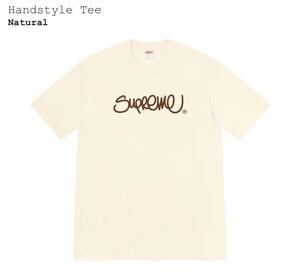 【Mサイズ】　supreme Handstyle Tee シュプリーム　Natural ナチュラル　Tシャツ summer サマー　box ハンドスタイル