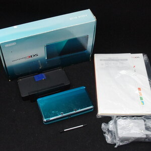 Nintendo 任天堂 ニンテンドー 3DS 本体 CTR-001 アクアブルー ARカード欠品
