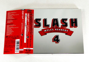 即決[CD＋DVD]「SLASH スラッシュ feat.マイルス・ケネディ&ザ・コンスピレイターズ / 4」デラックス・エディション GUNS N ROSES