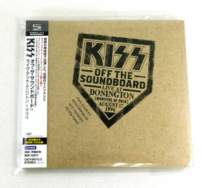 即決 2枚組[SHM-CD]「キッス KISS / オフ・ザ・サウンドボード: ライヴ・アット・ドニントン 1996 OFF THE SOUNDBOARD」紙ジャケット仕様 