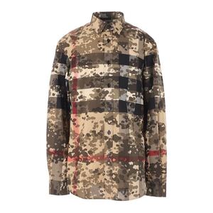 新品未使用バーバリー BURBERRY カモフラチェックシャツ 8029830