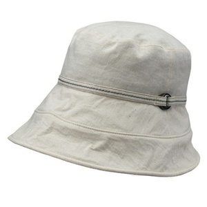 ●フォックスファイヤー ディープブリムリネンハット L ナチュラル 帽子