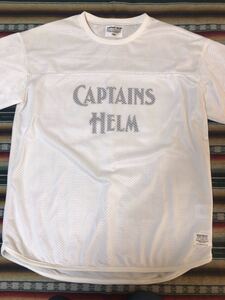 captains helm 白 ダブルメッシュTシャツ Lサイズ キャプテンズヘルム サーフィン　アウトドア
