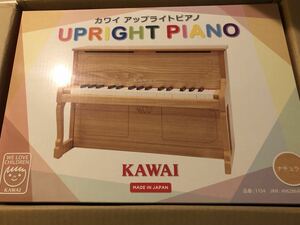 KAWAI アップライトピアノ ナチュラルカラー　河合楽器