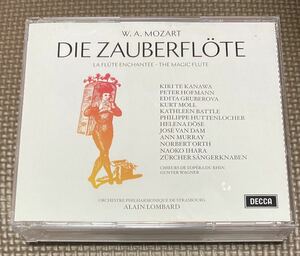 モーツァルト歌劇「魔笛」～キリ・テ・カナワ、アラン・ロンバール、ストラスブール・フィル 2CD