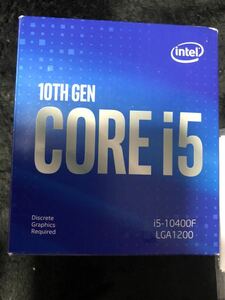 【ほぼ新品】送料無料　intel core i5 10400f CPU 国内正規品