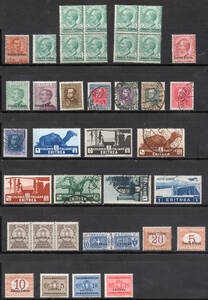 ★ イタリア-エリトリア 切手 Italian Eritrea Stamps ★ 36枚 ★ 送料無料 ★ (190066)