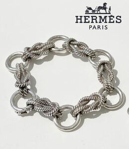 vintage HERMES Audierne bracelet ＭＭsize