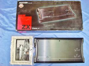 ★KICKER キッカー ZX650.4 120Wx4 4/3/2ch HiFi 動作良好 美品 高音質 即決あり！！★