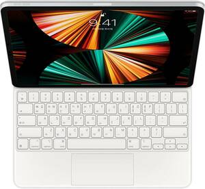 未開封新品・アップル Apple Magic Keyboard (12.9インチiPad Pro - 第5世代) - 韓国語 - ホワイト JAN:4549995242010