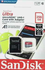 Sandisk microsd card 256GB 227