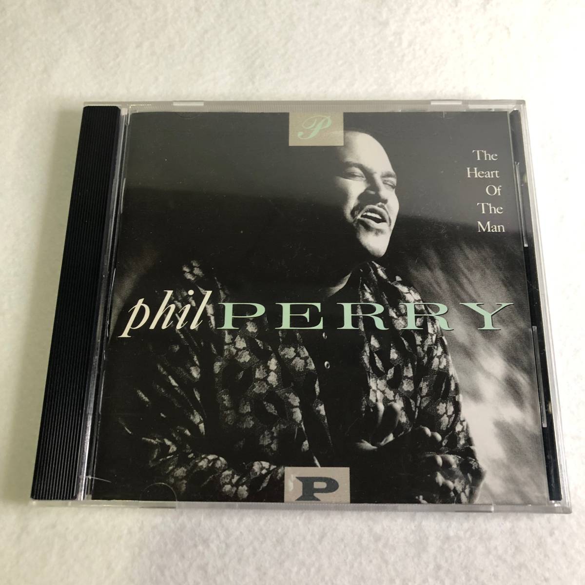 廃盤 R＆B SOUL 小売業者 Phil Perry Heart of the Man フィル・ペリー 超実力派セッション・ヴォーカリスト ゾクリと 感じる程の凄まじい歌唱力