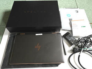 HP Spectre x360 13 Office付（i7-1165G7/13.3&#34;タッチスクリーン/16GB/512GB　アッシュブラック）美品