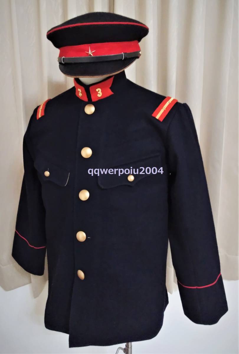 日本軍日本陸軍☆昭和五年制防暑衣特大-軍帽銃剣背嚢鉄帽鉄兜略帽 日本