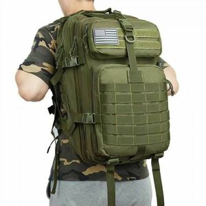 即決]ミリタリーバッグ　50L大容量男性軍軍事戦術バックパック3 1080p softback屋外防水バグリュックサックハイキングキャンプ狩猟バッグ