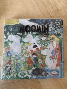 北欧雑貨! Finland, ムーミン、Moomin, 新品、紙ナフキン、ペーパーナプキン、20枚入り、２４×２４cm, nr.4 ムーミンファミリー、庭