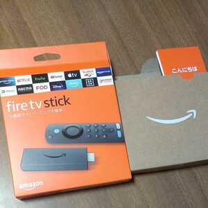 即決★送料無料★Amazon Fire TV Stick（第3世代）印刷物・空き箱のみ アマゾン 外箱