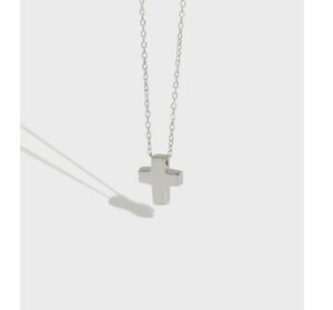クロス ネックレス 十字架 シルバー 925 シンプル ペンダント 十字 小さい シルバーネックレス かわいい 女性