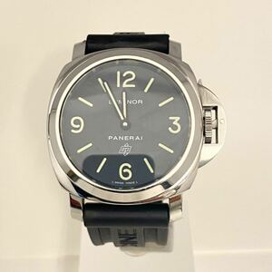 美品　PANERAI　パネライ ルミノール ベース ロゴ PAM01000 手巻　 腕時計 SS　U番/2018　正規品