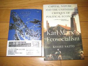 斎藤幸平『大洪水の前に』 および 英語版 Karl Marx’s Ecosocialism　２冊セット