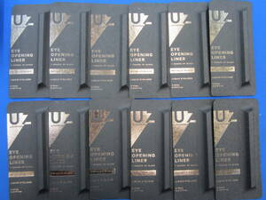 ◆◇即決　新品・未使用　UZU　フローフシ　オープニングアイライナー　メタリックブラック　12個セット　送料無料◇◆