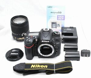 【超美品・豪華セット】Nikon ニコン D7200 AF-S 18-105mm VR
