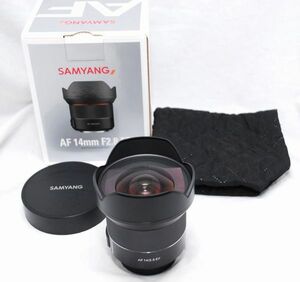 【新品同様の超美品】SAMYANG サムヤン 14mm F2.8 EF Canon キヤノン