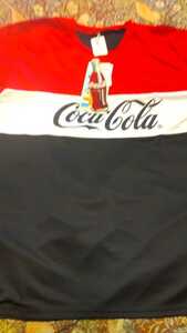 新品 コカ・コーラ Coca-Cola メンズ Tシャツ 半袖 LL 180cm ラッシュガードにも