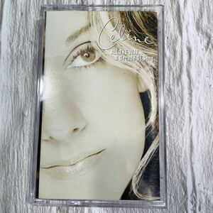 CT＃Celine Dion「All The Way... A Decade Of Song」カセットテープ セリーヌ・ディオン ザ・ベリー・ベスト Cassette Tape LP