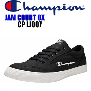 【新品・未使用】【26.0cm】チャンピオン メンズ スニーカー Champion JAM COURT OX CP LJ007 ブラック 