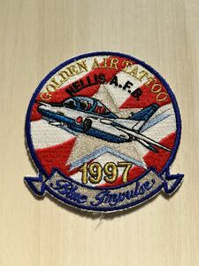 即決あり　航空自衛隊　ブルーインパルス　1997 アメリカ派遣記念　ワッペン パッチ JASDF 空自