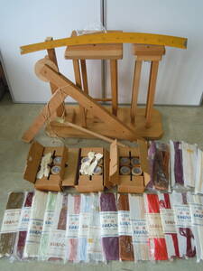 ◆中古◆組紐 組紐台 組玉 組紐糸 セット 編み機