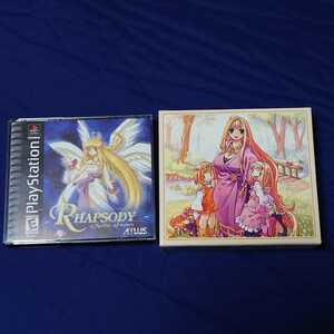 北米版 PlayStation マール王国の人形姫　Rhapsody: A Musical Adventure　＋おまけCD BOX