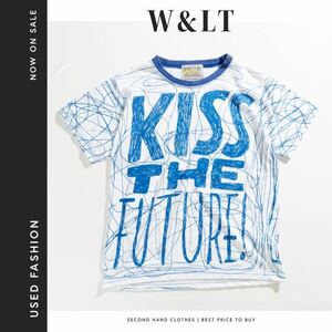 【激レア】W&LT ウォルト KISS THE FUTURE 古着Tシャツ