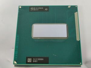 SR0V0 Intel Core i7-3632QM ノートパソコン用CPU BIOS起動,OS確認済み【0401】