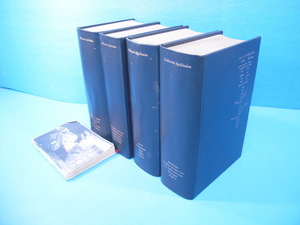 「ギヨーム・アポリネール全集 4冊 OEuvres Completes de Guillaume Apollinaire 1966」飯島耕一旧蔵書！