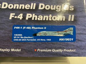 1/72 ホビーマスター F-4H-1 ファントム2 VF-74 ビ・デビラーズ アメリカ海軍 