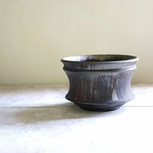 Mederu pot バレル Lサイズ エイジングブラック カタチ製作所 katachiseisakujo katachi seisakujo 鉢