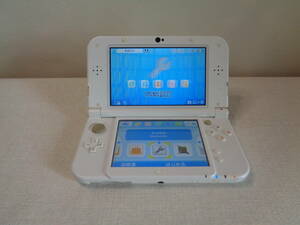 2014 Nintendo 任天堂 ニンテンドー 3DS LL 本体 RED-001 ホワイト 電源 OK 他動作未確認